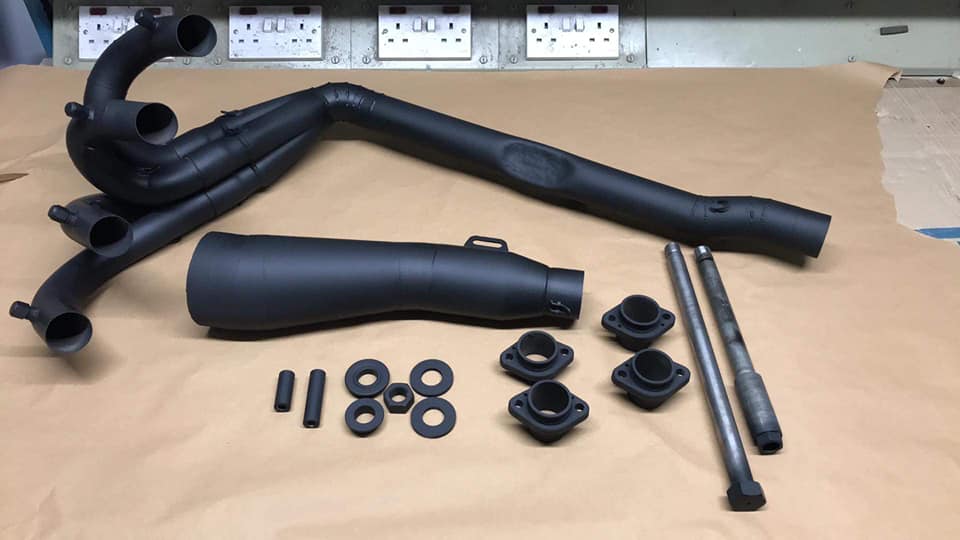 ceramic coating motorcycle exhaust